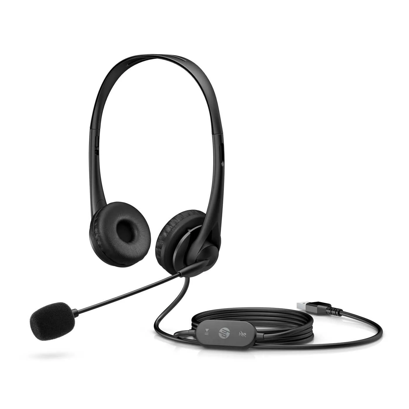 Audífonos de Diadema HP Alámbricos On Ear USB G2 Negro