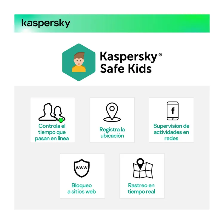 Pin Kaspersky Safe Kids -1 Año