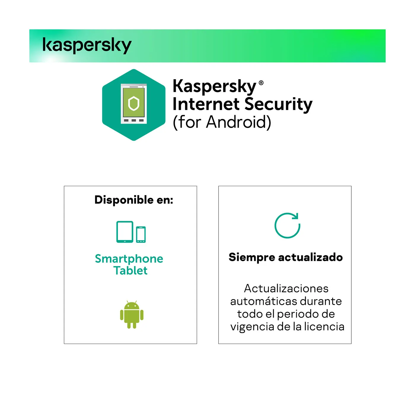 Pin Kaspersky Internet Security for Android - 1 Año