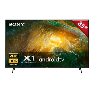 TV SONY 85" Pulgadas 215 CM 85X807H LED 4K-UHD Plano Android TV