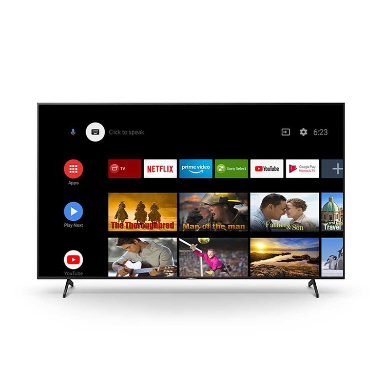 TV SONY 75" Pulgadas 189 cm XBR-75X807H 4K-UHD LED Smart TV Android