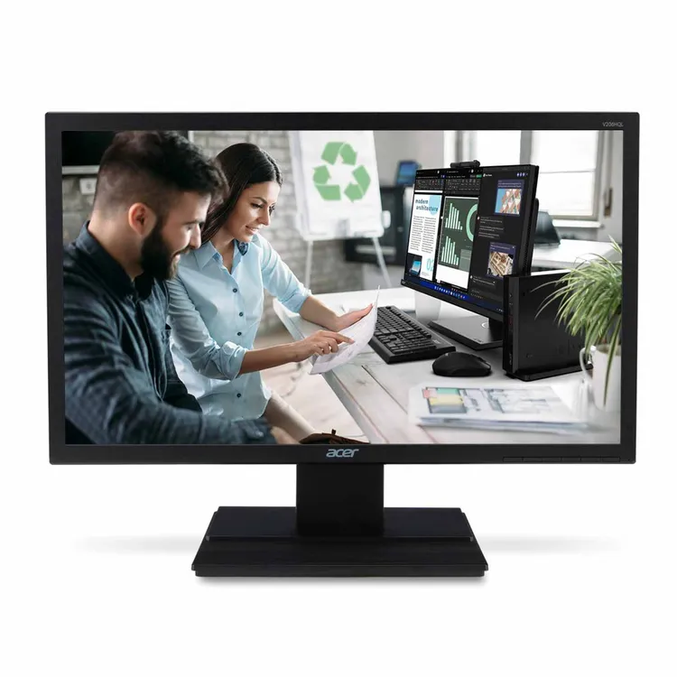 Monitor Acer 19.5" Pulgadas V206HQL Abi Negro