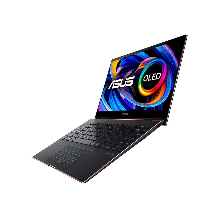 Computador Portátil ASUS Zenbook Flip S OLED 13.3" Pulgadas UX371EA - Intel Core I7 - RAM 16GB - Disco SSD 512 GB - Negro + Obsequios