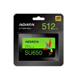 Unidad Estado Solido ADATA SU650 512GB - 