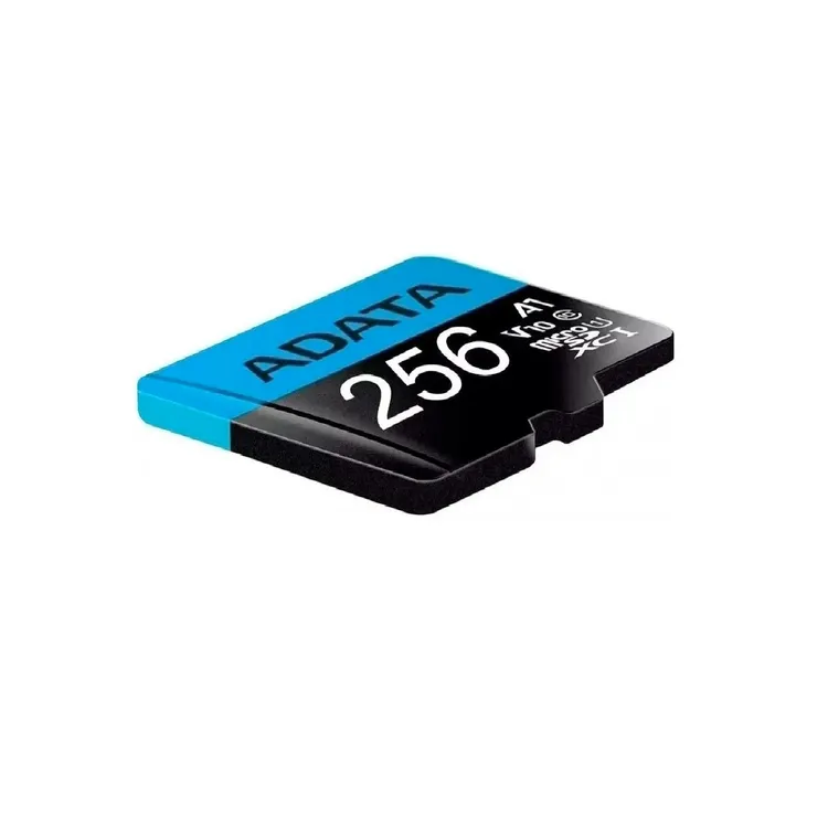 Memoria Micro SD ADATA 256GB + Adaptador Clase 10 V10 A1