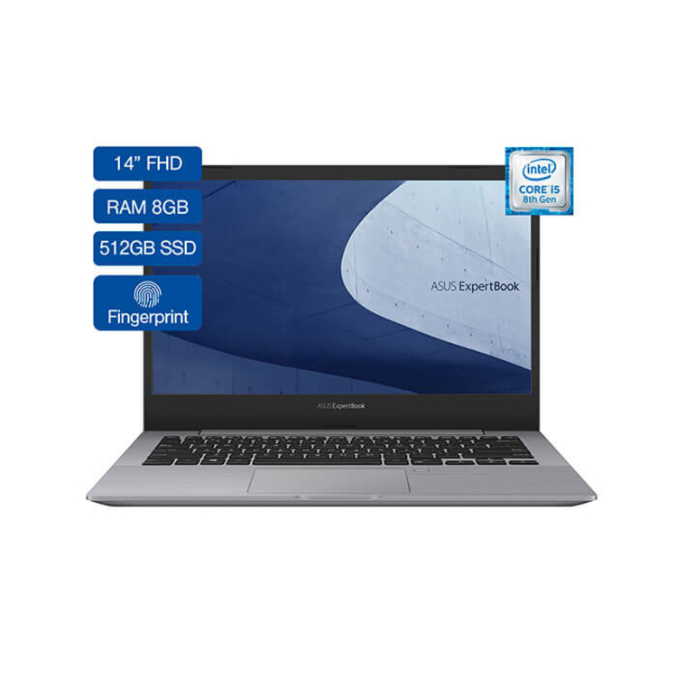 Computador Portátil ASUS ExpertBook 14" Pulgadas  B5440FA  Intel Core i5 - RAM 8GB - Disco SSD 512 GB - Gris