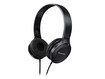 Audífonos de Diadema PANASONIC Alámbricos On Ear RP-HF100 Negro - 