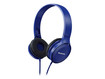 Audífonos de Diadema PANASONIC Alámbricos On Ear RP-HF100 Azul - 