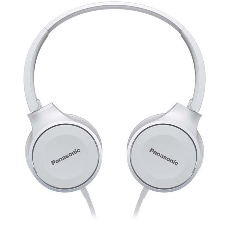 Audífonos de Diadema PANASONIC Alámbricos On Ear Manos Libres RP-HF100ME Blanco