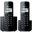 Teléfono Inalámbrico Dect PANASONIC ID TGB112 2x1 Negro - 