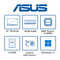 Computador Portátil ASUS Vivobook X 16" Pulgadas M1603QA - AMD Ryzen 5 - RAM 16GB - Disco SSD 512 GB - Plateado