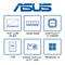 Computador Portátil ASUS Vivobook Pro OLED 15.6" Pulgadas K6500ZC - Intel Core i7 - RAM 16GB - Disco SSD 1TB - Azul