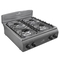 Estufa de Mesa SUPERIOR 4 Puestos Gas Propano 7053 Gris Estufa de Mesa SUPERIOR 4 Puestos Gas Propano 7053 Gris