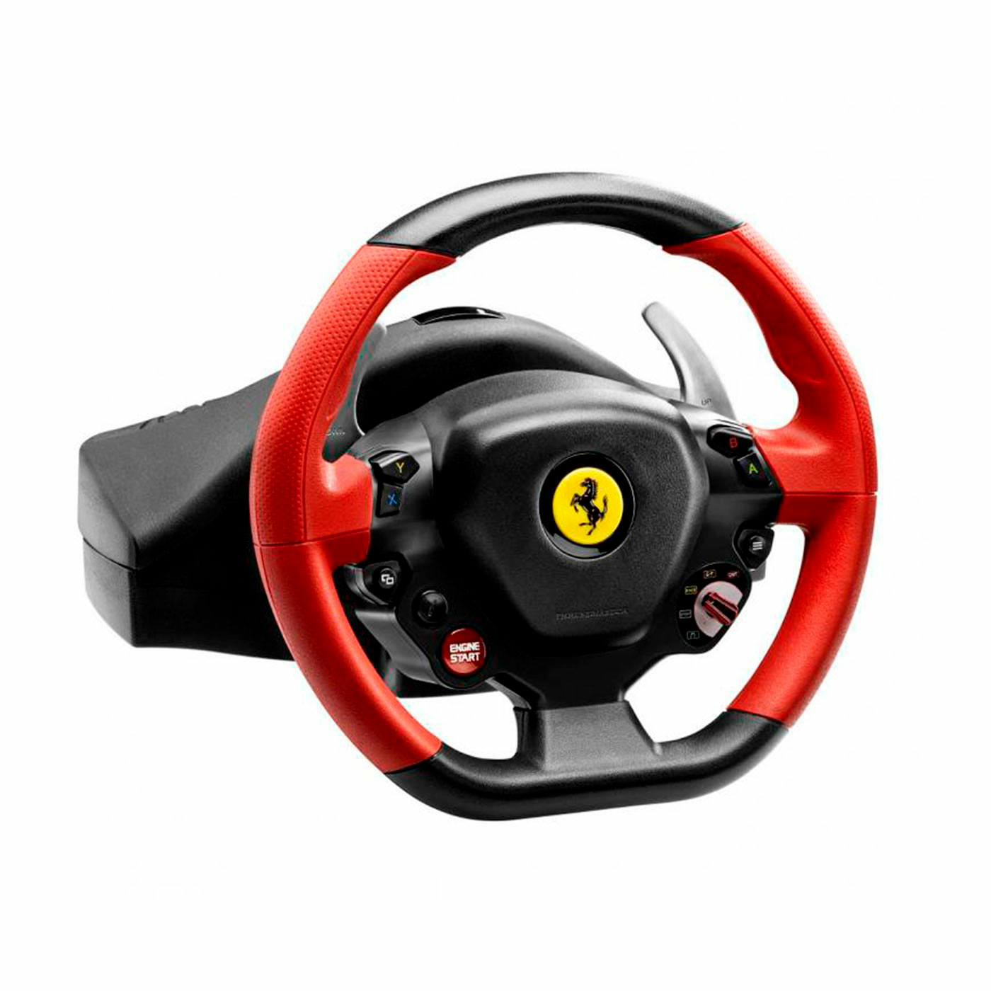 Timón + Pedales THRUSTMASTER Xbox One|Series Ferrari 458 Spider Racing Wheel Negro|Rojo
