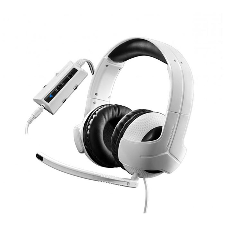 Audífonos de Diadema THRUSTMASTER Alámbricos On Ear Gaming Y-300CPX Blanco para PS4, PS3, XBox One, XBox 360, PC, y Mac