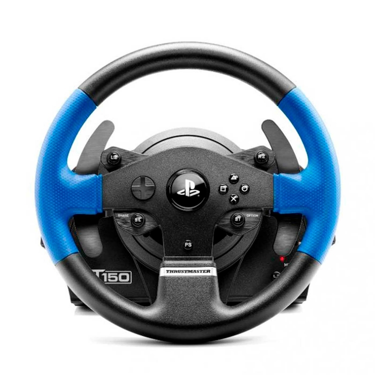 Timón + Pedales THRUSTMASTER PS3|PS4 T150 FFB Azul|Negro