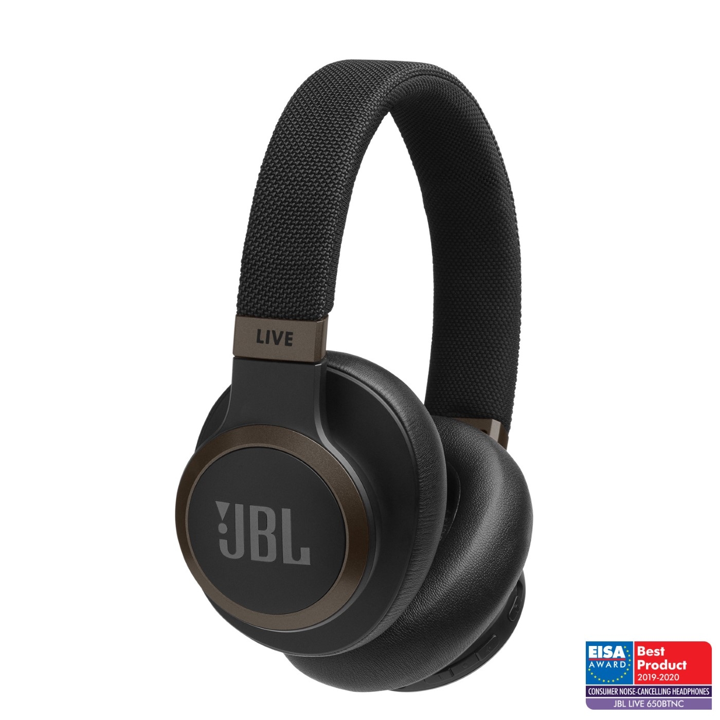 JBL Live 25BT Auriculares inalámbricos Bluetooth con control remoto de 3  botones y micrófono para llamadas manos libres (negro)