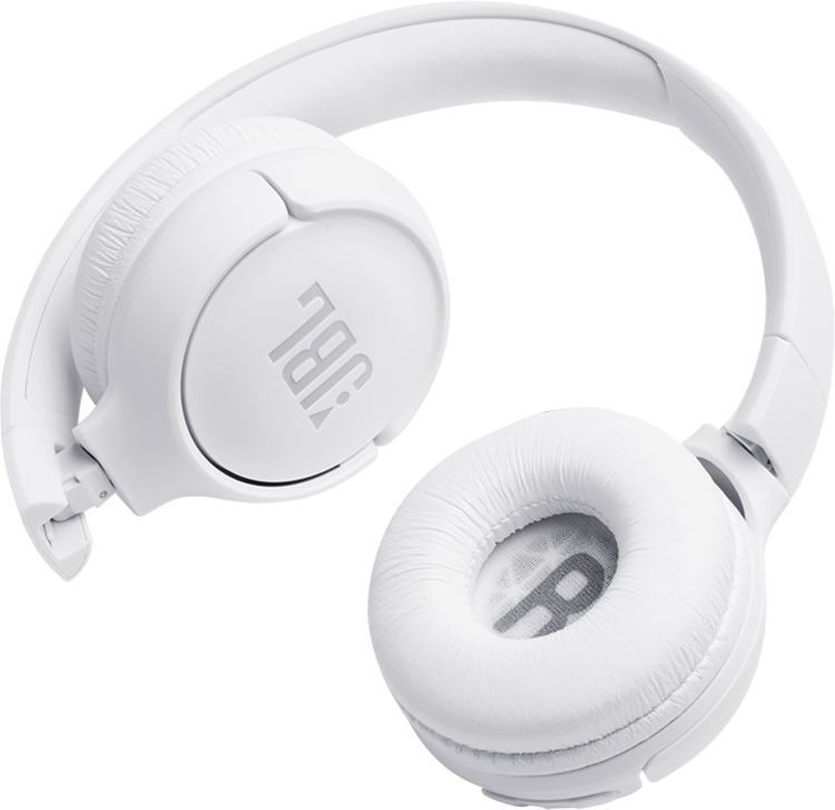 Audífonos JBL Inalámbricos Bluetooth OnEar T500BT Blanco
