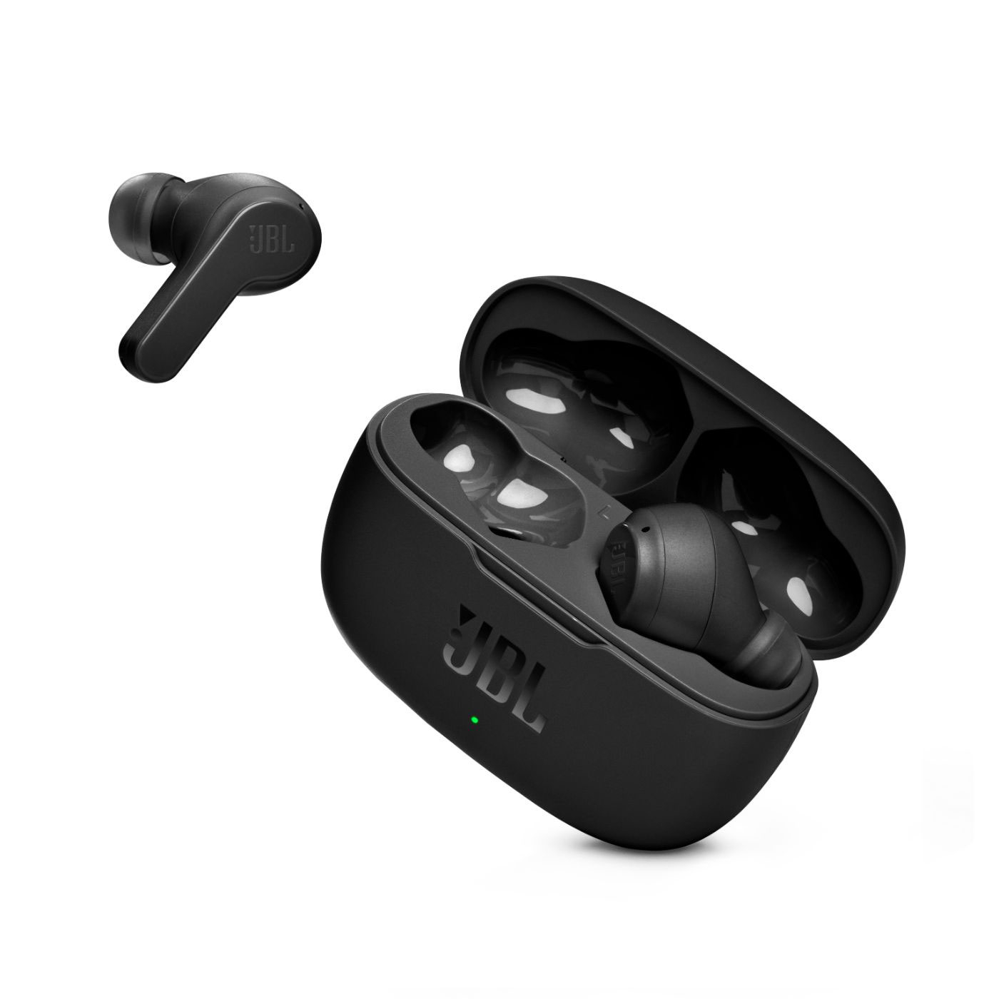 Audífonos JBL Inalámbricos Bluetooth In Ear TWS W200 Negro