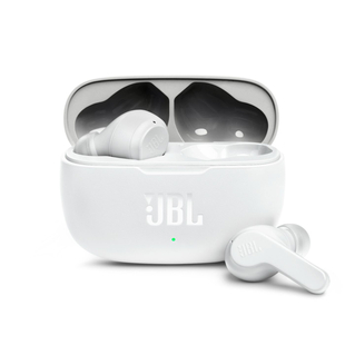 Audífonos JBL Inalámbricos Bluetooth In Ear TWS W200 Blanco
