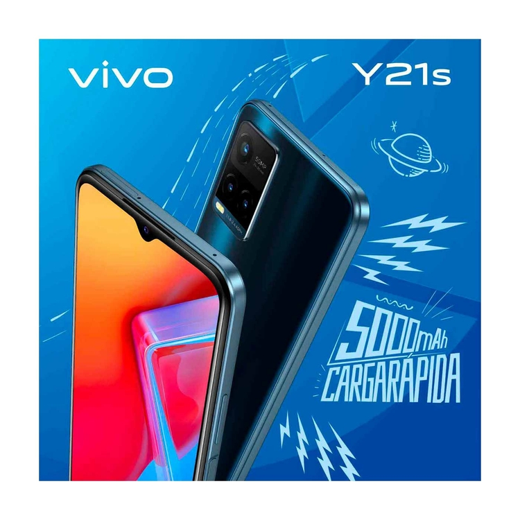 Celular VIVO Y21s 4GB+128GB Azul
