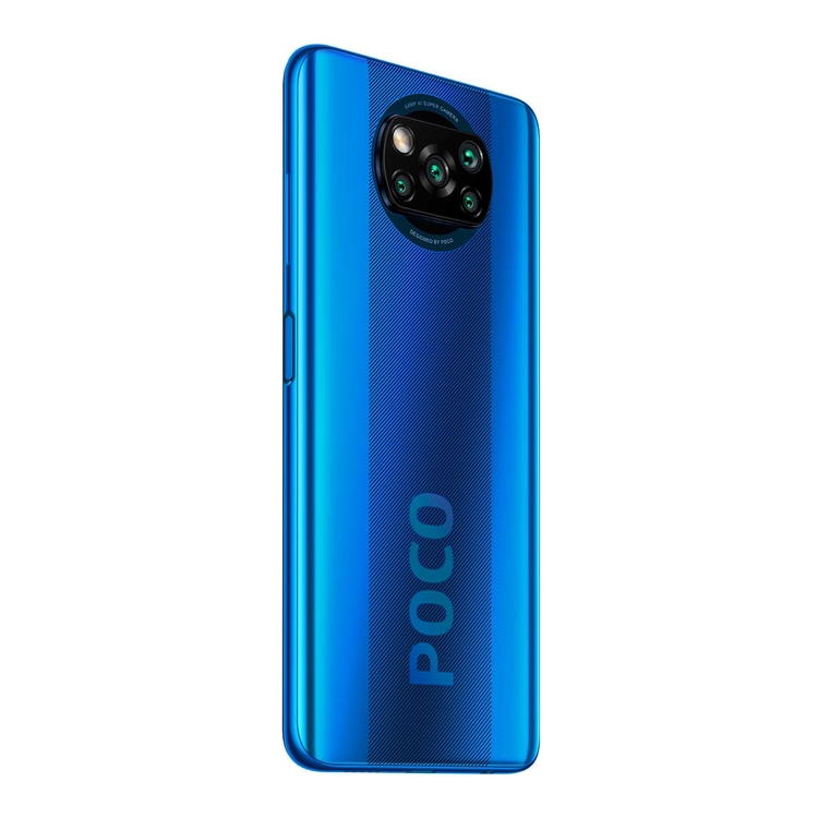 Celular XIAOMI POCO X3 -128GB Azul -Cobalt Blue + MiBand 4C