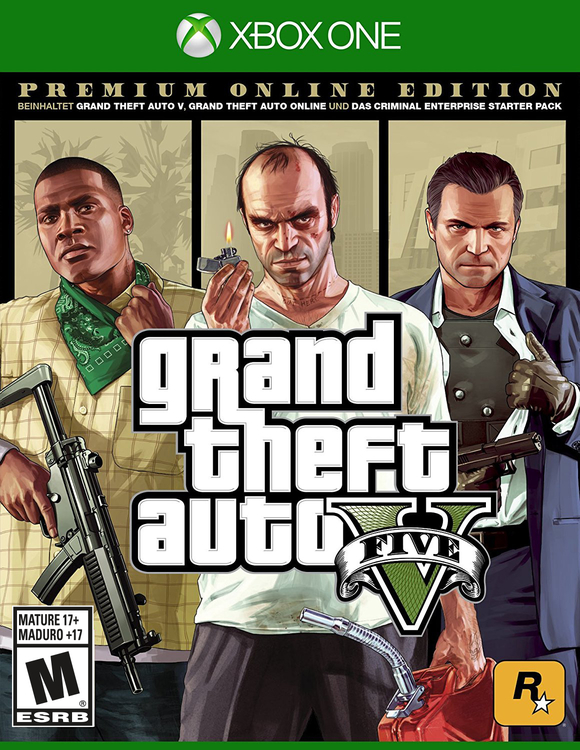 Juego XBOX ONE Grand Theft Auto V PE