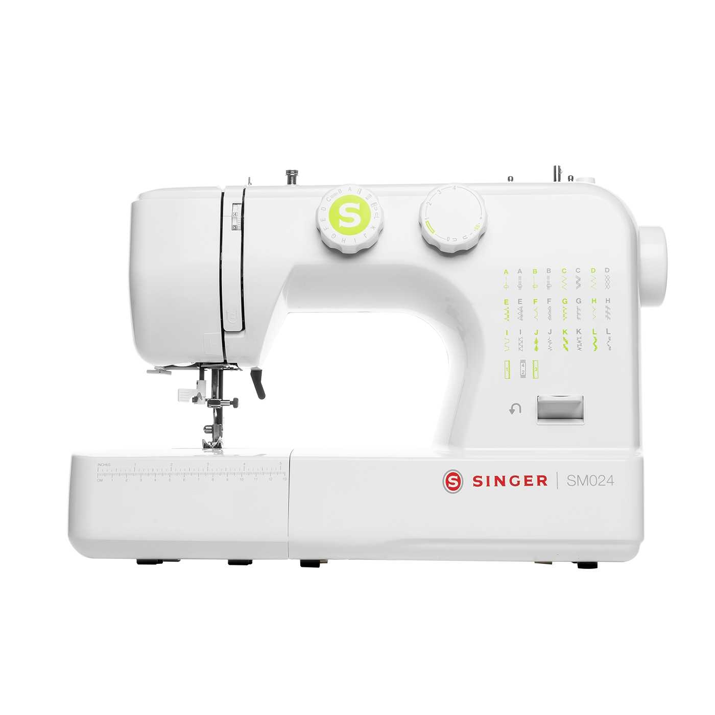 Máquina de coser SINGER® Mecanica SM024-GN Blanco
