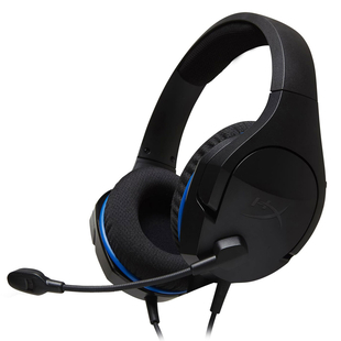Audífonos de Diadema HYPERX Alámbricos On Ear Stinger Core para PS4 Negro/Azul
