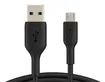 Cable BELKIN USB a MicroUSB 1.0 Metro Negro - 