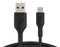 Cable BELKIN USB a MicroUSB 1.0 Metro Negro