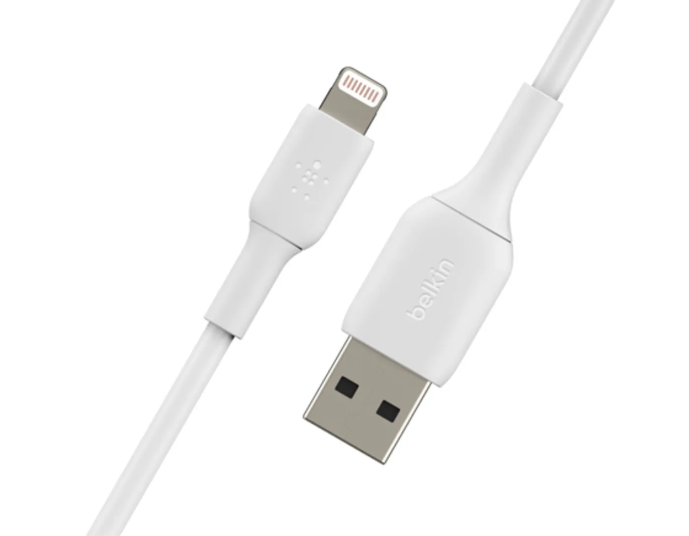 Cable BELKIN USB a Lightning 1.0 Metro Blanco