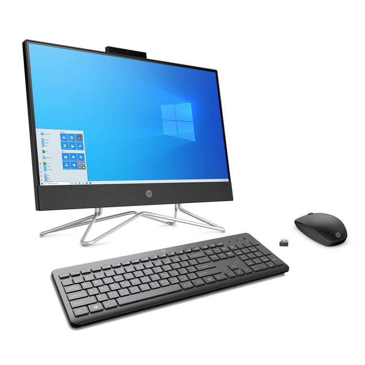 Computador All in One HP 21.5" Pulgadas df1514la Intel Core i3 - RAM 4GB - Disco SSD 256 GB - Negro Computador All in One HP 21.5" Pulgadas df1514la Intel Core i3 - RAM 4GB - Disco SSD 256 GB - Negro