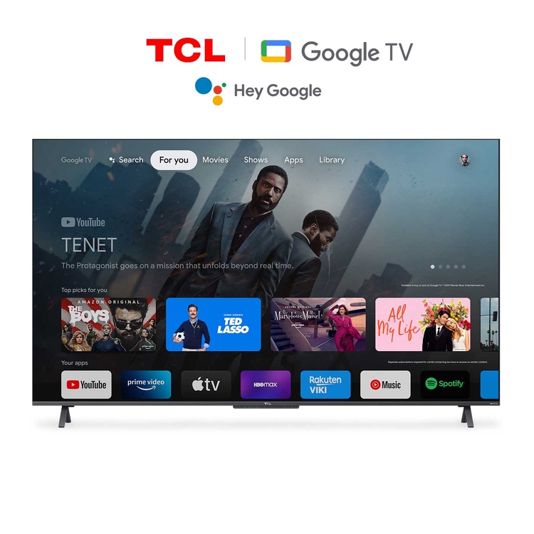 TV TCL 65" Pulgadas 164 cm 65C725 4K-UHD QLED Smart TV Google TV TCL 65" Pulgadas 164 cm 65C725 4K-UHD QLED Smart TV Google