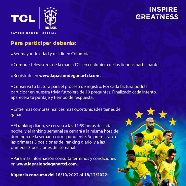 TV TCL 50" Pulgadas 127 cm 50P725 4K-UHD LED Smart TV Google TV TCL 50" Pulgadas 127 cm 50P725 4K-UHD LED Smart TV Google