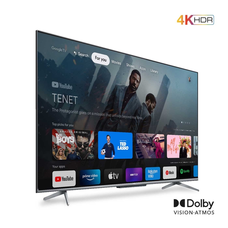 TV TCL 50" Pulgadas 127 cm 50P725 4K-UHD LED Smart TV Google TV TCL 50" Pulgadas 127 cm 50P725 4K-UHD LED Smart TV Google