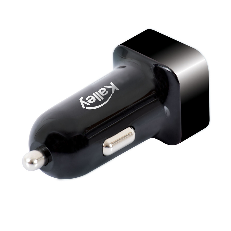 Cargador Auto KALLEY Dual USB 5W K-GCCAR2B Negro