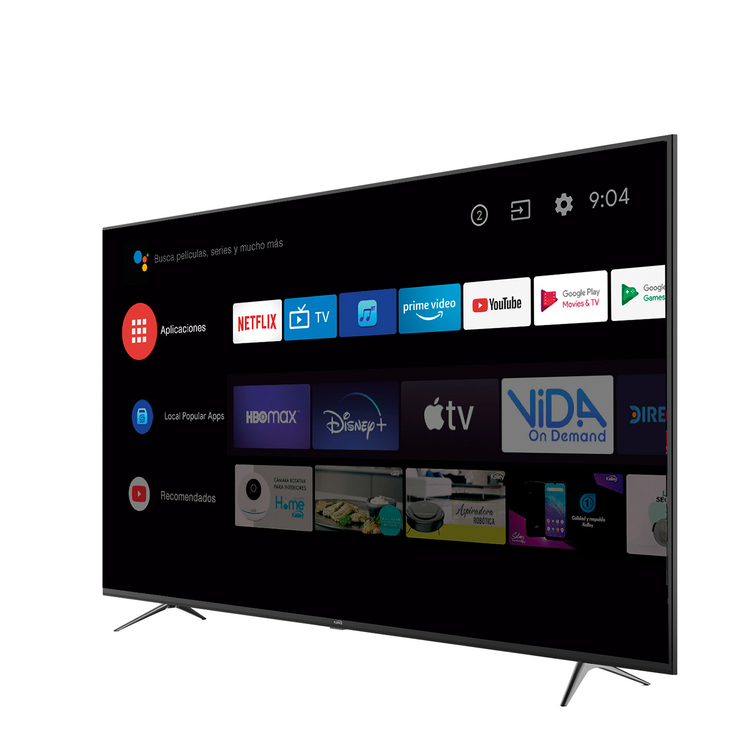 TV KALLEY 70" Pulgadas 177 Cm K-ATV70UHDE 4K-UHD LED Smart TV Android