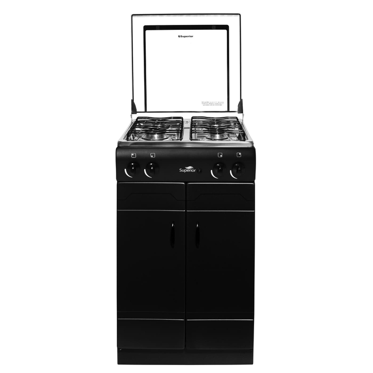 Estufa de Piso SUPERIOR 4 Puestos Gas Natural 7016-1 Negro Estufa de Piso SUPERIOR 4 Puestos Gas Natural 7016-1 Negro