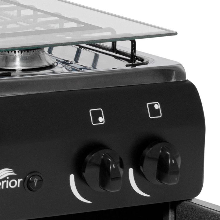 Estufa de Piso SUPERIOR 4 Puestos Gas Natural 7016-1 Negro Estufa de Piso SUPERIOR 4 Puestos Gas Natural 7016-1 Negro