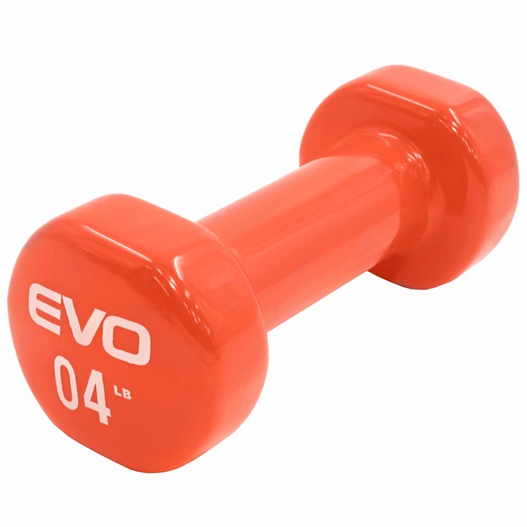 Mancuerna de vinilo EVOLUTION 4 lb Mancuerna de vinilo EVOLUTION 4 lb
