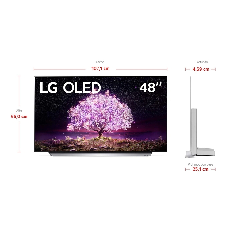TV LG 48" OLED48C1 OLED 4KUHD