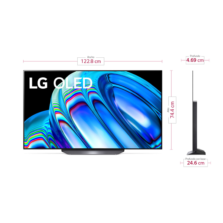 TV LG 55" Pulgadas 139 cm OLED55B2PSA 4K-UHD OLED Smart TV