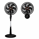 Ventilador SAMURAI Ultra Silence Force 5 Vel 2 en 1 Negro - " Ventilador SAMURAI Ultra Silence Force 5 Vel 2 en 1 Negro -