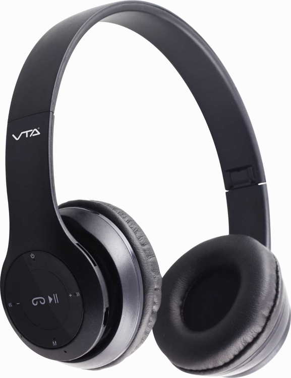 Audífonos de Diadema VTA Inalámbricos Bluetooth On Ear Rec