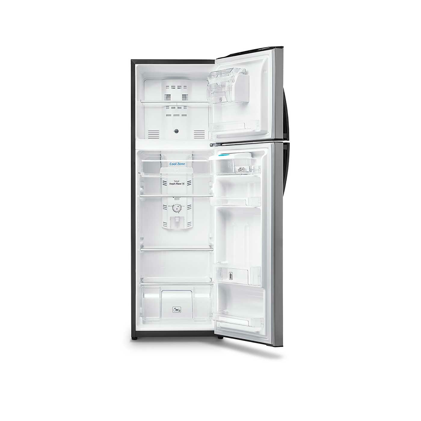 Nevera MABE No Frost Congelador Superior 250 Litros RMA255FYCU Inox