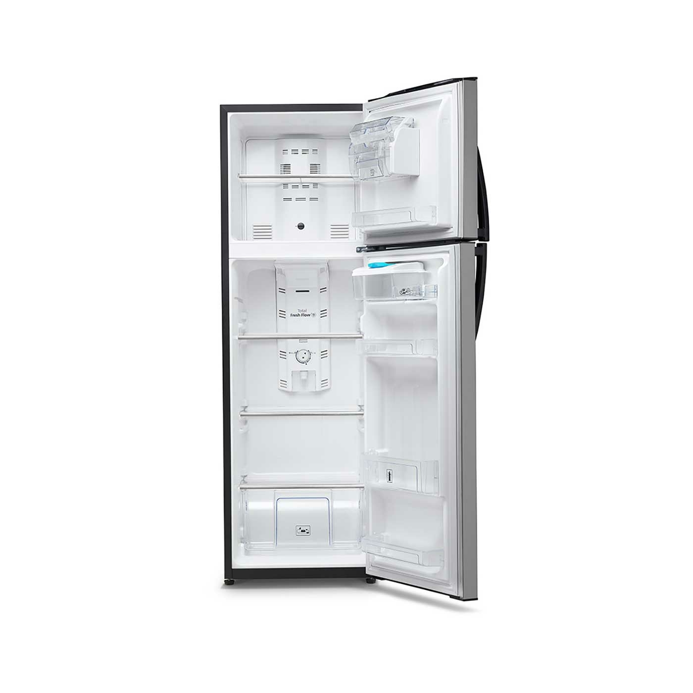 Nevera MABE No Frost Congelador Superior 230 Litros RMA235FJCT Platinum