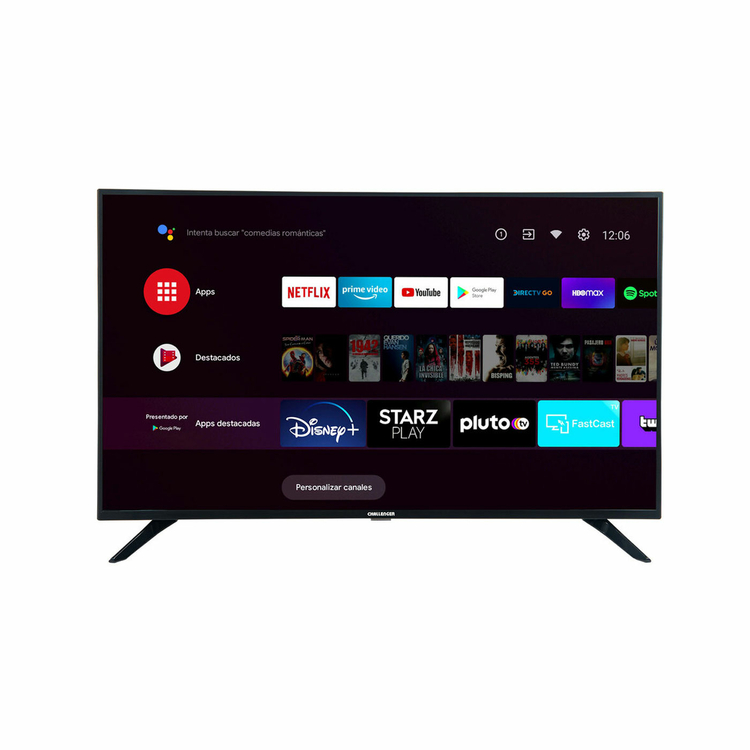 TV CHALLENGER 43" Pulgadas 109 cm 43TO61 FHD LED Smart TV Android