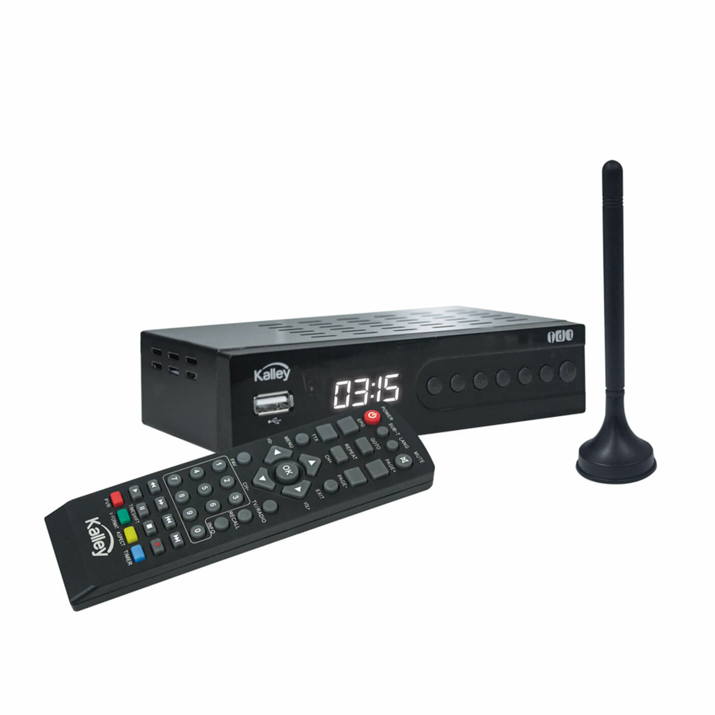 Control Universal Decodificador TDT Facil Programa TV DVB-T2