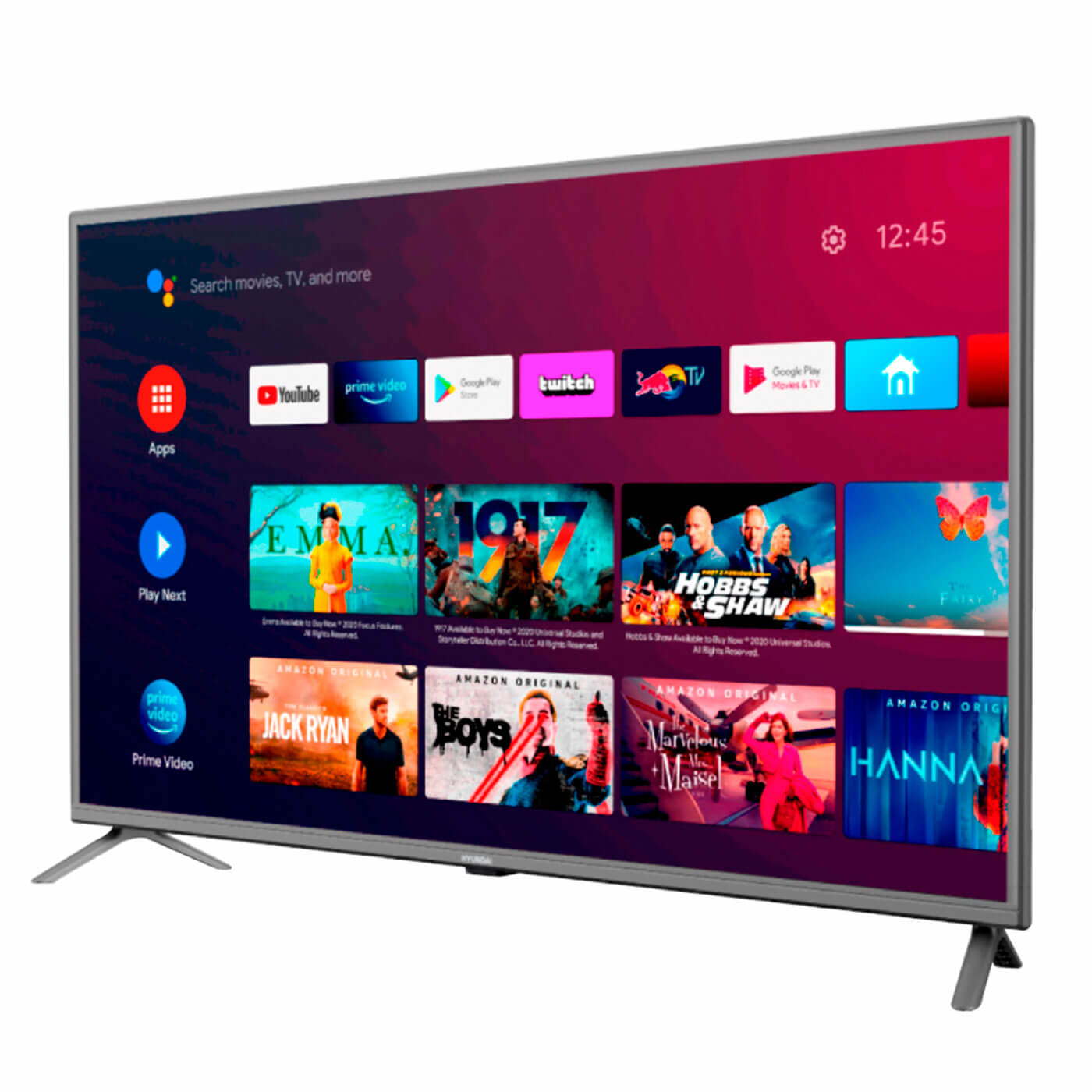 TV HYUNDAI 42" Pulgadas 106.68 cm HYLED425AiM FHD LED Smart TV Android